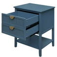 thumbnail image 6 of 2 Drawer Side table,American style, End table,Suitable for bedroom, living room, study, 6 of 6