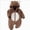 A4-Coffee, variant on Baby Jumpsuit For And Winter Baby's Thick Warm Long Sleeved Clothes With Fleece Newborn Going Out