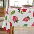 thumbnail image 5 of Spring Summer Floral Flowers Round Tablecloth 60 x 60 Inch, Poppy Bellflower Bloom Decorative Table Cloth Wildflower Dining Table Cover, Butterfly Seasonal Dinner Party Picnic Decoration, 5 of 6