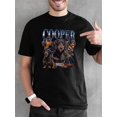 thumbnail image 1 of Camiseta estampada, informal, de cuello redondo y manga corta, de algodón de alta calidad, para hombre y mujer, con diseño retro, ideal para San Valentín., 1 of 5