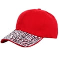 thumbnail image 2 of Women's Cowboy Hats Fashion Hat Encrusted Full Rimmed Cowboy Hat Cap Sunshade Outdoor Hat Women's Accessories Cowboy, 2 of 5