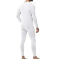 thumbnail image 4 of qelini Thermal Underwear for Women Seamless Lightweight Long Johns Long Sleeve Warm Base Layer Top Bottom Set, 4 of 7