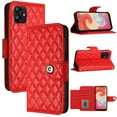 thumbnail image 6 of Faux Leather Wallet Case Compatible with Samsung Galaxy A05 | Classic Wrist Strap Flip Case | Ultra Slim Card Slots Stand Function Shockproof Phone Cover for Samsung Galaxy A05 - Red, 6 of 7