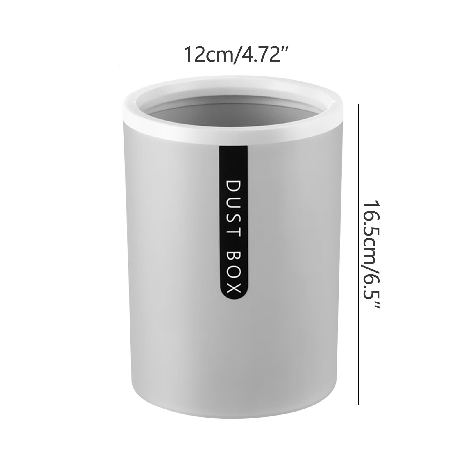 OAVQHLG3B Small Desktop Trash Can, Mini Desk Trash Can,Gallon Small