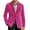 Hot Pink, variant on Fat Tuesday Suit Jacket for Men Corduroy Blazer Slim Fit Two Button Sport Coat Vintage Carnival Holiday Party Office Blazer