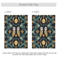 thumbnail image 4 of Yayeee Garden Flag 28"x40" Double Sided Outdoor Yard Lawn Holiday Decorations, Brown Mystical Owls, 4 of 6