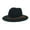 Black, variant on Beret Hats for Women Green Windfall Men & Vintage Wide Brim Fedora Hat With Belt Buckle