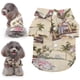 thumbnail image 3 of Camisa de Perros Hawaiana, Piel Fría de Moda Beige Fresco Tela de Pescado de Verano Transpirable para Gatos para Perros, 3 of 7