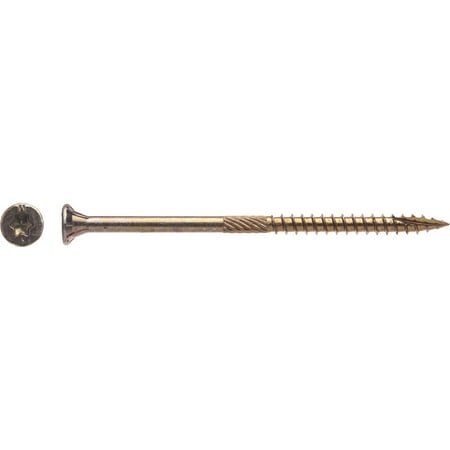

Big Timber Yellow Zinc Wood Screw