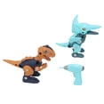 thumbnail image 5 of Juguete De Montaje De Dinosaurio, Juego De Juguetes De Dinosaurio DIY 2 Tipos De Taladro Eléctrico Para Jugar En Casa ANGGREK Descripción de la referencia, 5 of 5