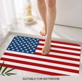 thumbnail image 3 of American Flag Door Mat&nbsp;Indoor Outdoor Entrance, Non Slip Small Rug for Kitchen Bathroom Entryway Rug, Blue Red USA Flag Washable Doormat Floor Mat for Office Home Decor 18x30 Inch, 3 of 8