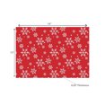thumbnail image 4 of Cotton Placemat (Snowflakes) - Set of 12, 4 of 4