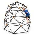 thumbnail image 1 of Open Box gobaplay Powder Coated Steel Geometric Climbing Dome with 3 Anchors, 1 of 10