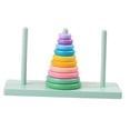 thumbnail image 3 of Esquirla Baby Stacking Rings Toy Brain Teaser Counting Game for Kids Infant Boy Girls, 3 of 8