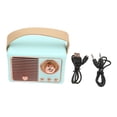 thumbnail image 2 of Altavoz Retro Con Chip Hifi, Sonido Estéreo de 360 Grados, Altavoz Vintage Portátil para El Hogar al Aire Libre, Rápido, Bajo Consumo de Energía, 2 of 7