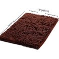 thumbnail image 4 of Alfombrilla de baño de microfibra antideslizante, lavable, de secado rápido, absorbente, para ducha (16 x 24 pulgadas, beige), 4 of 5
