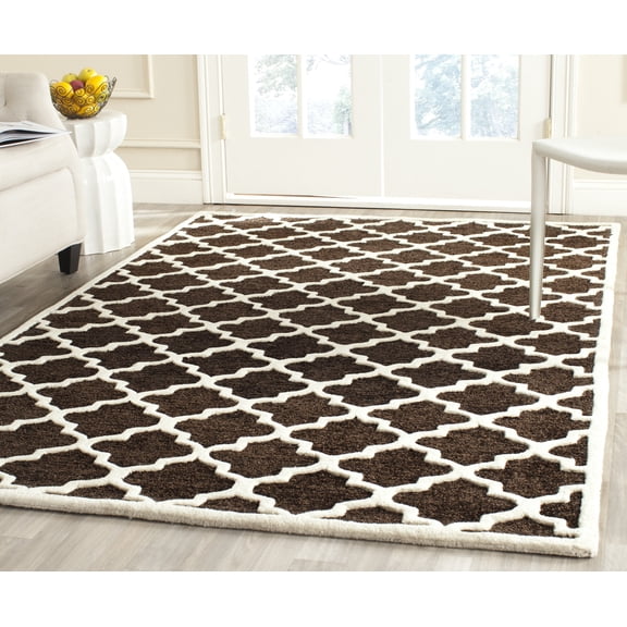 Safavieh Precious Shanika Geometric Area Rug, Dark Brown, 5' x 8'