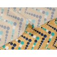 thumbnail image 5 of oneOone Velvet Pale Orange Fabric Chevron Geometric Sewing Material Print Fabric By The Yard 58 Inch Wide, 5 of 5