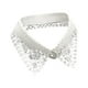 thumbnail image 5 of Collar falso para mujer, collar desmontable, gargantilla, blusa, collar falso para ropa Blanco, 5 of 9