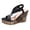 2-Black, variant on Butterfly Sandals for Women Wedge Rhinestone Platform High Heels Fashionable Cute Slides Thick Soled Open Toe Elastic Boho Summer Beach Shoes 2-White Size 5.5