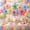 D, variant on Floleo 18 Pcs Spring Paper Fan Flowers, Multicolor 3D Wall Hanging Decorations for Classroom, Spring Party, Birthday, Wedding, Window Decor