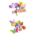 thumbnail image 1 of Cochecito de Juguete de 2 uds Sunnimix Juguete de peluche de espiral suave multicolor, 1 of 8