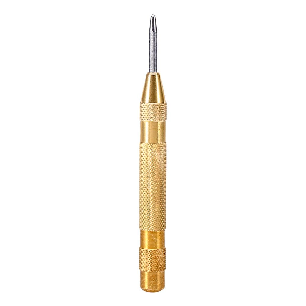 HERCHR 5Inch SemiAutomatic Center Punch Locator HighHardness Puncher