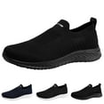 thumbnail image 6 of Sngxgn Mens Running Shoes Sneakers Walking Slip on Gym Workout Breathable Jogging Sport Casual Shoe(Black,40), 6 of 8