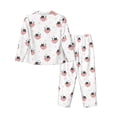 thumbnail image 2 of Uemuo Umbrella Cat Pattern Womens Pajama Sets,PJ Set for Women,Pajamas for Women Logo,Long Sleeve Pajama Set for Women,Soft Long Sleeve Top With Pants-Medium, 2 of 9