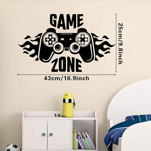 Gaming Zone PlayStation 5 Personalised Wall Stickers PS5