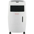 Honeywell 52-Pint Indoor Portable Evaporative Air Cooler with Remote Control, White, CL25AE