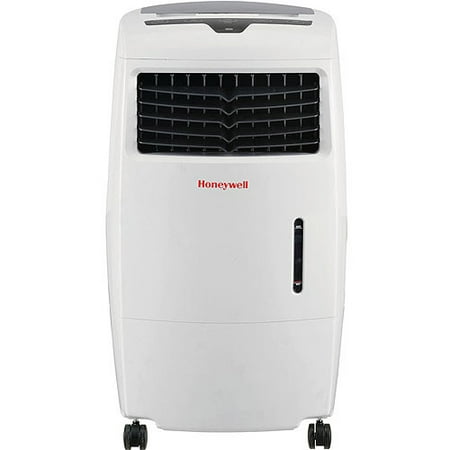 Honeywell CL25AE 500 CFM Indoor Evaporative Air Cooler (Swamp Cooler) with Remote Control in White