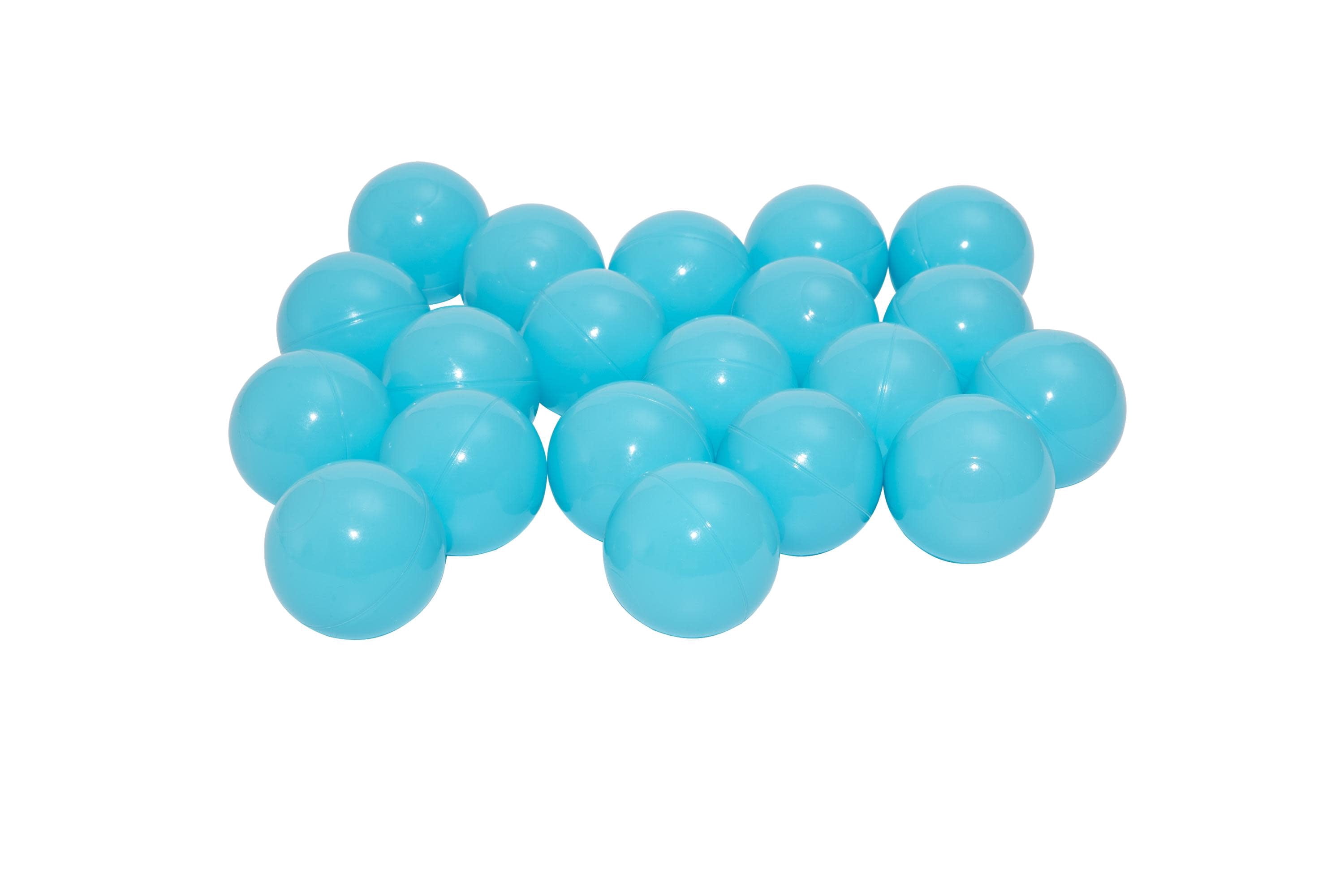 Play Day Non-Toxic 100 Play Balls Light Blue
