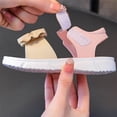 thumbnail image 6 of Viluyesy Girls' Soft-Sole Summer Sandals with Bow Detail Non-Slip Casual Outdoor Sandals for Kids Pink Size 8, 6 of 6