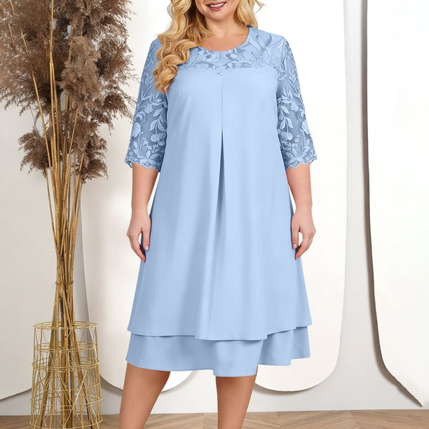 light blue plus size dress for wedding Fairy Tale Tulle Gown junior bridesmaids Dusty Blue Plus Size Blue
