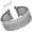 Silver, variant on Original Stainless Steel Stretch Watch Band – Flexible Expansion Replacement Strap for 16mm to 23mm Lug Watches, No-Clasp Design with Pins Included (Silver)