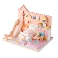 thumbnail image 1 of Kit de casa de muñecas de Madera NikouMX, 1 of 8