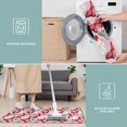 thumbnail image 6 of Pink Butterfly Red White Wing Pattern Kitchen Rugs Sets Of 3,Kitchen Runner Rugs Non Skid Washable,Decorative Kitchen Floor Mats for Kitchen,Sink,Laundry,17"x30"+ 17"x47" + 17"x59", 6 of 6