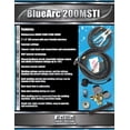 thumbnail image 4 of Blue Demon BlueArc 200MSTI 200A x dual voltage 115/230V Multi-Process Inverter Machine, 4 of 5