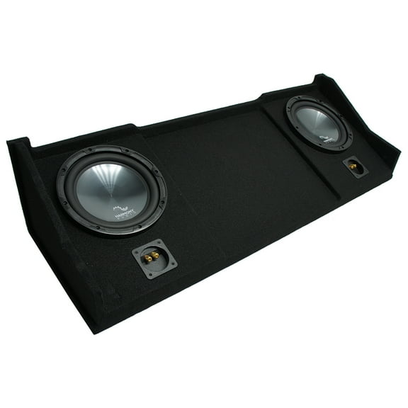 1994-2001 Fits Dodge Ram Ext Club Quad Harmony R104 Dual 10" Sub Box Enclosure