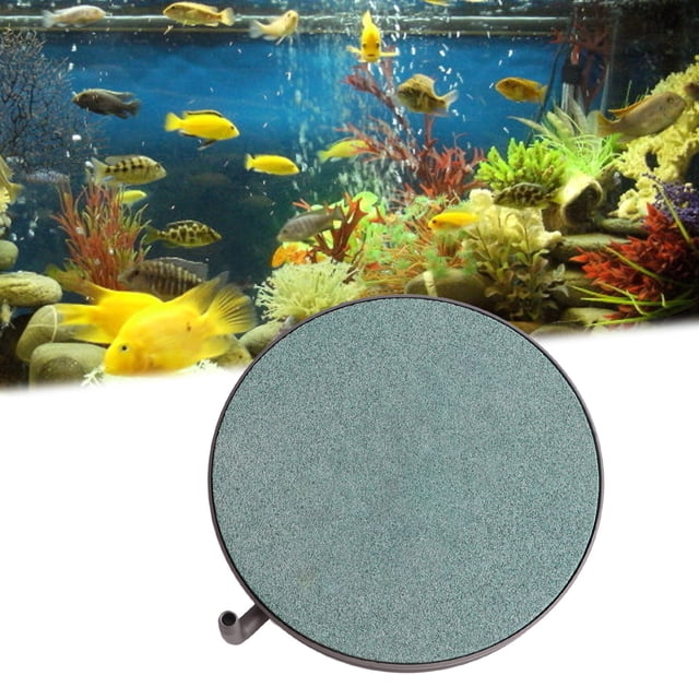 Disco de Piedra de Aire para Acuario Burbuja Fina Fácil de Limpiar Oxigenación Diseño Reutilizable con Ventosas para Pecera ANGGREK Otros