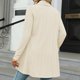 thumbnail image 5 of Cárdigan ligero para mujer Estilo informal Cárdigan drapeado suave para mujer Traje diario FLhrweasw Nuevo, 5 of 7