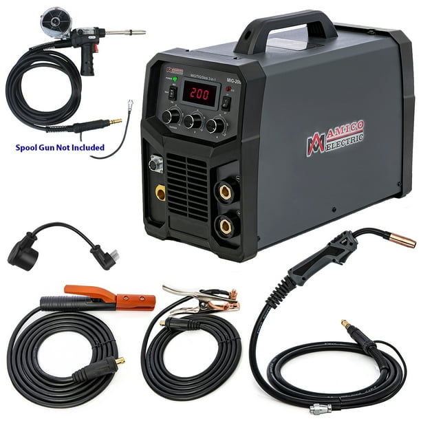 Amico MIG200, 3in1 Combo 200Amp MIG/LiftTIG/Stick Arc DC Inverter Welder Welding