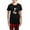 With Red Plaid Pant, variant on CafePress - Women's Dark Pajamas - Women's Short Sleeve Print T-Shirt and Pants Dark Cotton Pajama Set