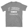 thumbnail image 1 of St. Johnsbury Vermont Classic Established Men's Cotton T-Shirt, 1 of 1