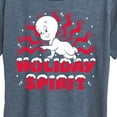 thumbnail image 3 of Casper the Friendly Ghost - Holiday Spirit - Women's Short Sleeve Graphic T-Shirt, 3 of 5