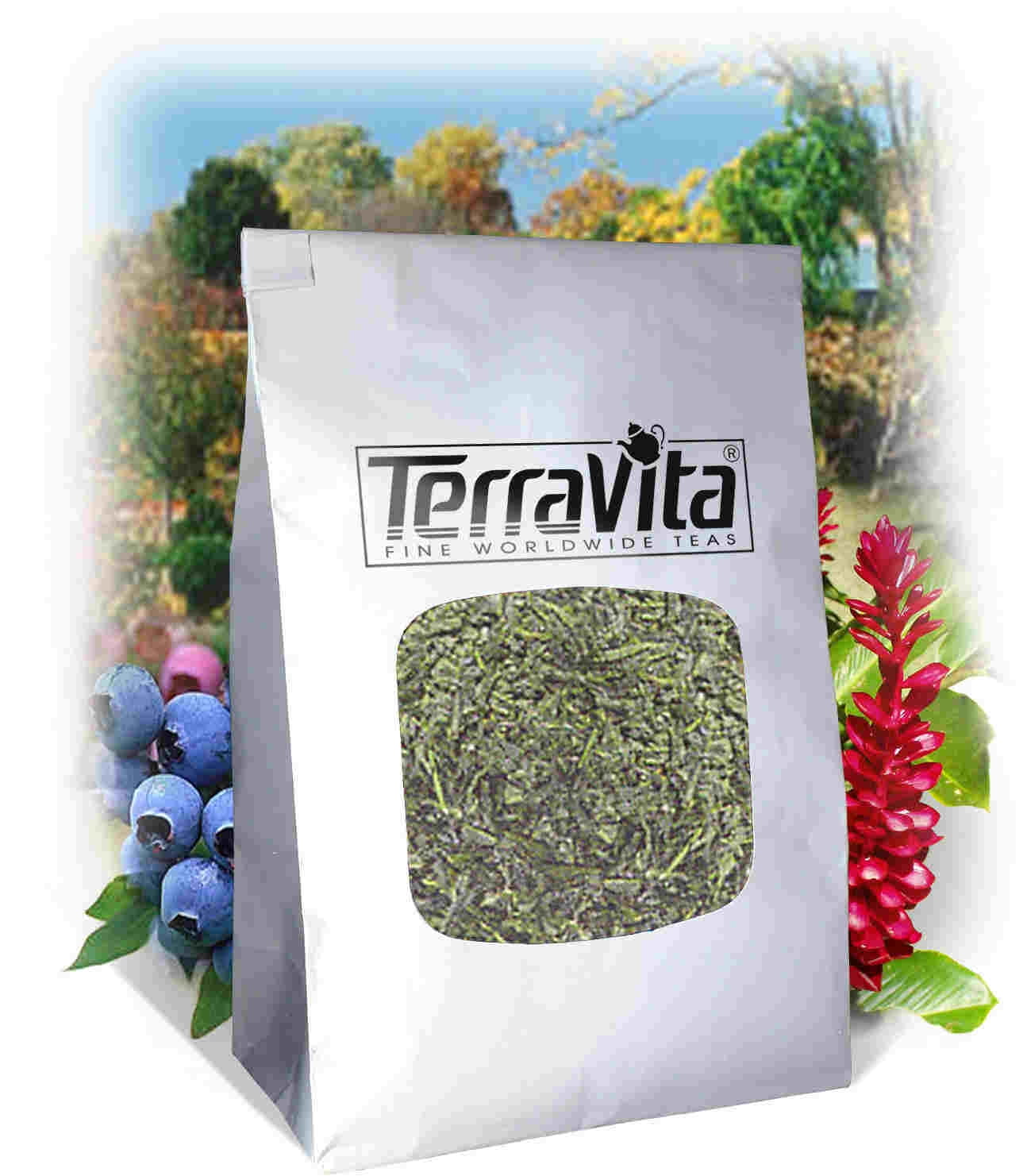 TerraVita Red Raspberry Leaf Tea, Loose Leaf Herbal Tea, 4 oz