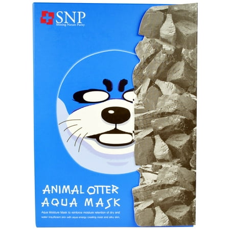 SNP  Animal Otter Aqua Mask  10 Masks x  25 ml  Each