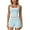 Blue White。, variant on Two Piece Workout Sets for Women Sports Bra Tank Top High Waist Booty Lifting Shorts Gym Yoga Active Wear Outfits
