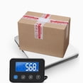 thumbnail image 3 of Thehsnt Digital Postal Scale LCD Display Heavy Duty Stainless Steel Shipping Scale High Accuracy 200Kg/0.01Kg Rechargeable Mail Package Postage Scale, 3 of 9